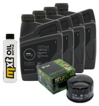 Kit d'inspection 4L 10W-50 + filtre à huile + 2 bougies pour BMW R NineT Scrambler Pure Racer Urban 1200 ccm Année 2018