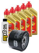 Pacote de Inspeção 5L 5W-40 + Filtro de Óleo + 2x Vela de Ignição para BMW R RT LC ESA 1200 ccm Ano 2018