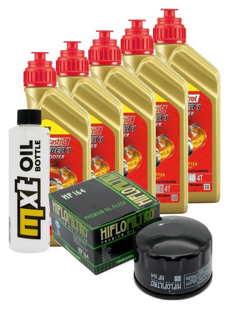 Inspektionspaket 5L 5W-40 + Ölfilter für BMW K GT GTL B Bagger 1600 ccm Bj. 2018 - 2022