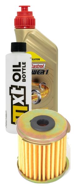 Inspektionspaket 1L 20W-50 + Ölfilter + 1x Zündkerze für Daelim NS III 125 ccm