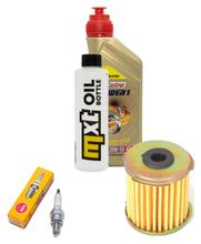 Kontrolní balíček 1L 20W-50 + olejový filtr + 1x zapalovací svíčka pro Daelim NS III 125 ccm