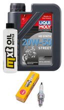 Kontrolní balíček 1L 20W-50 + olejový filtr + 1x zapalovací svíčka pro Daelim NS III 125 ccm