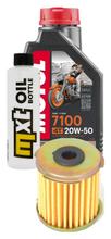 Inspektionspaket 1L 20W-50 + Ölfilter + 1x Zündkerze für Daelim NS III 125 ccm