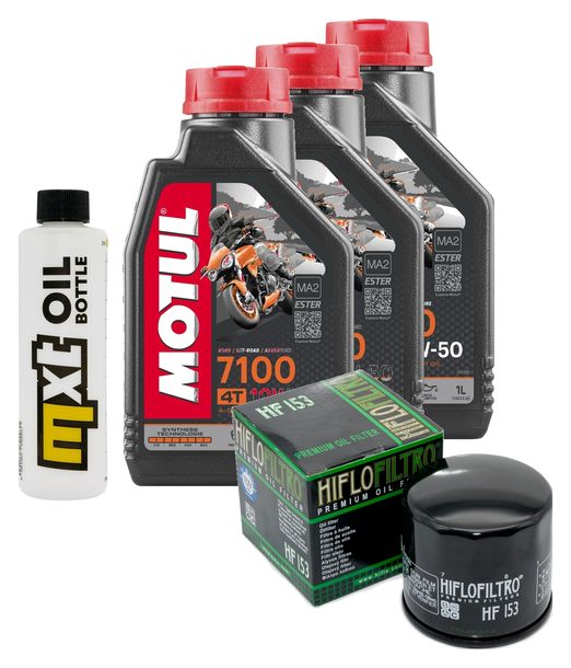 Pacchetto di ispezione 3L 10W-50+filtro olio per Ducati Scrambler 400 ccm Anno 2018 - 2021
