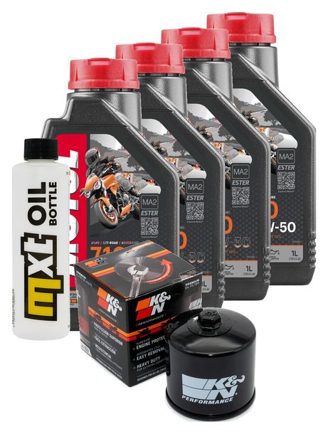 Inspektionspaket 4L 10W-50 + Ölfilter für Ducati Hypermotard SP Indiana Monster Scrambler Sport Special Pantah 600 - 1200 ccm Bj. 1984 - 2022