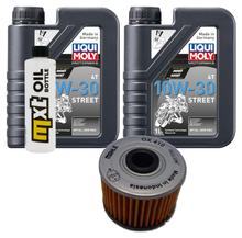 Inspectiepakket 2L 10W-30 + Oliefilter voor Honda CRF R 250 ccm Baujaar 2018 - 2019