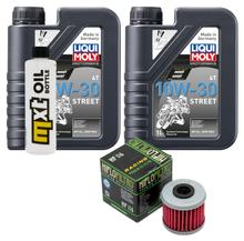 Inspectiepakket 2L 10W-30 + Oliefilter voor Honda CRF R 250 ccm Baujaar 2018 - 2019