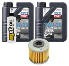 Inspectiepakket 2L 10W-30 + Oliefilter voor Honda CRF R 250 ccm Baujaar 2018 - 2019