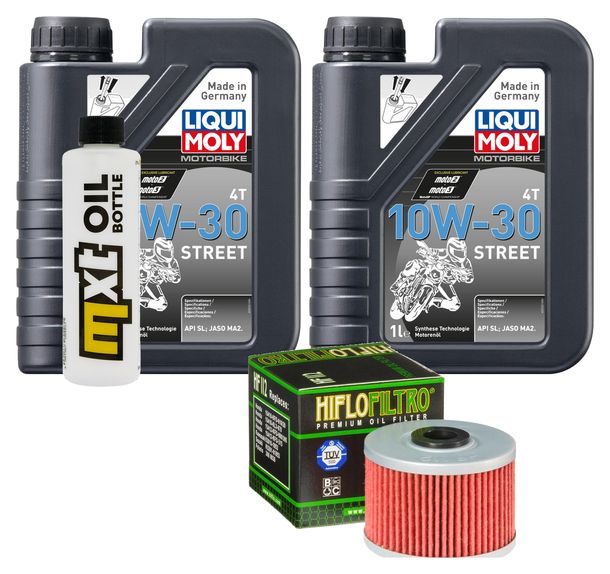 Pacchetto di ispezione 2L 10W-30+filtro olio per Honda CBR R 300 ccm Anno 2016