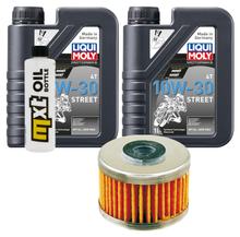 Inspectiepakket 2L 10W-30 + Oliefilter voor Honda CBR R 300 ccm Bj. 2017