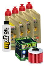 Paquete de inspección 4L 10W-40 + filtro de aceite para Honda GL Gold Wing NC X S 700 / 1800 ccm Año 2014 - 2022