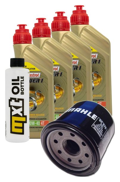 Inspektionspaket 4L 10W-40 + Ölfilter für Honda CTX 1300 ccm Bj. 2016