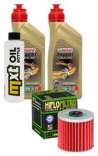 Paquete de inspección 2L 10W-50+filtro de aceite para Kawasaki KLR 650 ccm Año 2015 - 2017
