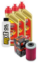 Paquete de inspección 3L 5W-40 con filtro de aceite para KTM SXC 625 ccm Año 2006