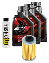 Paquete de inspección 3L 5W-40 con filtro de aceite para KTM SXC 625 ccm Año 2006