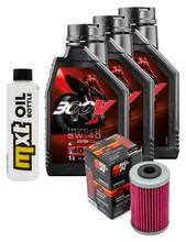 Paquete de inspección 3L 5W-40 con filtro de aceite para KTM SXC 625 ccm Año 2006