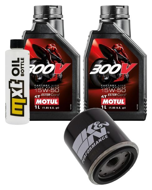 Inspektionspaket 2L 15W-50 + Ölfilter für Piaggio MP3 350 ccm