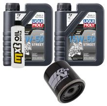 Inspectiepakket 2L 15W-50 + oliefilter voor Piaggio MP3 350 ccm