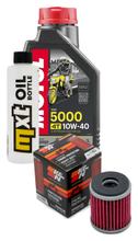 Paquete de inspección 1L 10W-40 + filtro de aceite + 1x bujía para Yamaha MT- ABS 125 ccm Año 2018
