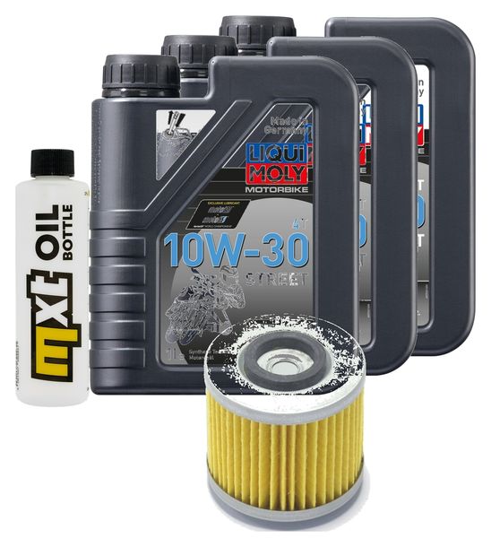 Inspektionspaket 3L 10W-30 + Ölfilter für Yamaha XT Z Tenere 660 ccm Bj. 1997 - 1998