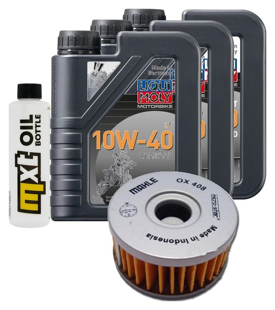 Pacchetto di ispezione 3L 10W-40+filtro olio per Beta Alp 4.0 350 ccm Anno 2019