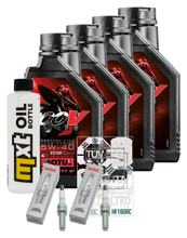 Kit d'inspection 4L 5W-40 + filtre à huile + 2 bougies pour BMW R GS 1250 ccm Année 2019 - 2020