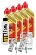 Inspektionspaket 4L 5W-40 + Ölfilter + 2x Zündkerze für BMW R GS 1250 ccm Bj. 2019 - 2020