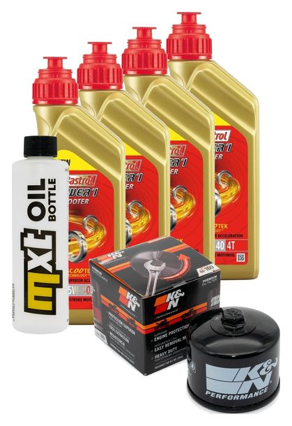 Inspektionspaket 4L 5W-40 + Ölfilter für BMW M RR R RT RS K S 1000 - 1250 ccm Bj. 2008 - 2022