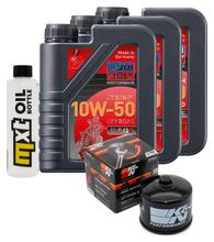 Paquete de inspección 3L 10W-50 + filtro de aceite + 2x bujía para BMW F GT 800 ccm Año 2019