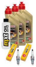 Kit d'inspection 3L 10W-50 + filtre à huile + 2 bougies pour BMW F GT 800 ccm Année 2019