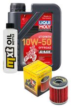 Inspectiepakket 1L 10W-50 + oliefilter voor Fantic Motor Caballero Casa Motard 125ccm Bj. 2019