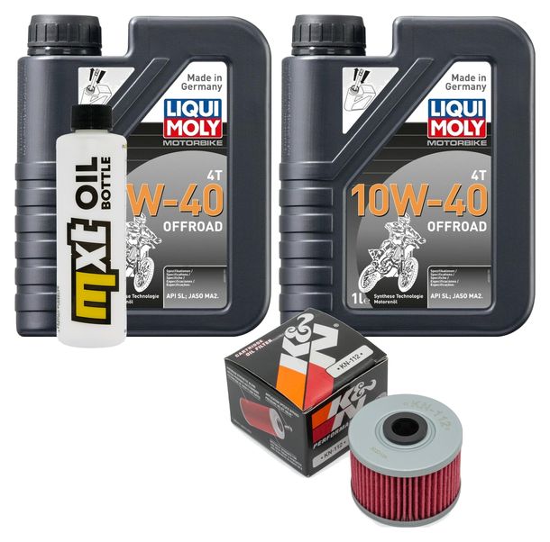 Inspektionspaket 2L 10W-40 + Ölfilter für Honda CBR R 300 ccm Bj. 2019