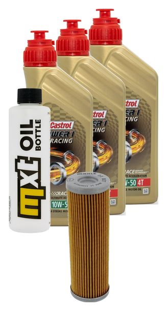 Inspektionspaket 3L 10W-50 + Ölfilter für KTM Duke R 790 ccm Bj. 2018 - 2019