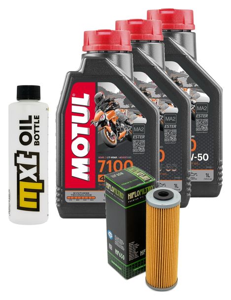 Inspektionspaket 3L 10W-50 + Ölfilter für KTM Duke R 790 ccm Bj. 2018 - 2019