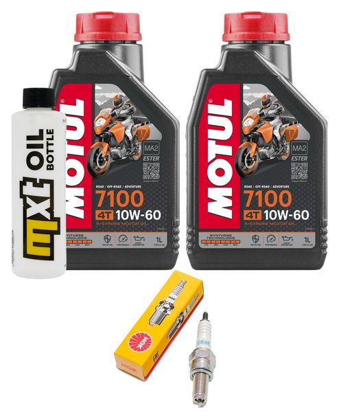 Inspektionspaket 2L 10W-60 + Ölfilter + 1x Zündkerze für Quadro QV3 350 ccm
