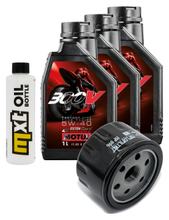 Pacchetto di ispezione 3L 5W-40+filtro olio per Ural CT Patrol Ranger Retro Sidecar Sportsman T Tourist 750 ccm Anno 2014 - 2017
