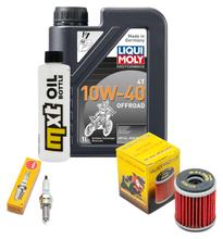 Inspectiepakket 1L 10W-40 + Oliefilter + 1x Bougie voor Yamaha YZF-R 125 ccm Bauwjaar 2019