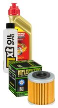 Pacchetto di ispezione 1L 5W-40+filtro olio per Aprilia Tuono 125 ccm Anno 2019