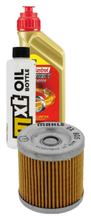 Pacchetto di ispezione 1L 5W-40+filtro olio per Aprilia Tuono 125 ccm Anno 2019