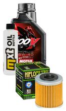 1L 5W-40 inspection package+ oil filter for Aprilia Tuono 125 ccm Year 2019
