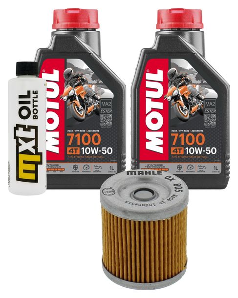 Inspektionspaket 2L 10W-50 + Ölfilter für Aprilia RXV SXV 450 / 550 ccm Bj. 2013 - 2015