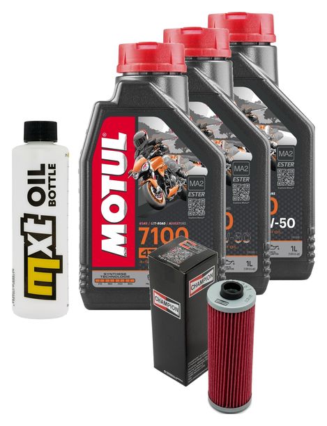 Inspektionspaket 3L 10W-50 + Ölfilter für BMW R 65 GS 650 ccm Bj. 1989 - 1992