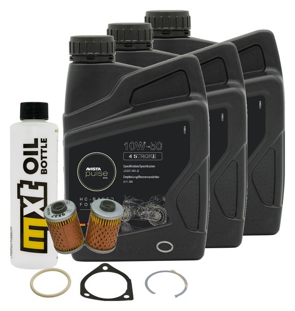 Inspektionspaket 3L 10W-50 + Ölfilter für BMW R 65 GS 650 ccm Bj. 1989 - 1992