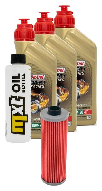 Inspektionspaket 3L 10W-50 + Ölfilter für BMW R 65 GS 650 ccm Bj. 1989 - 1992