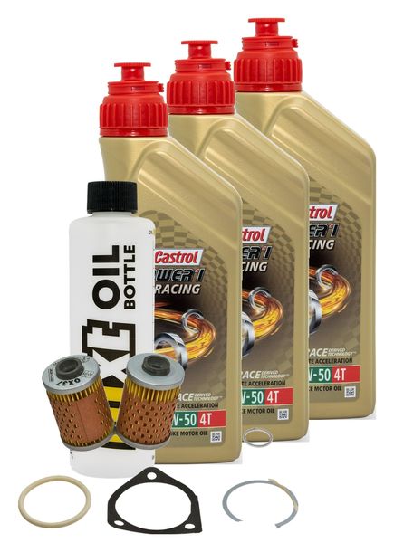 Inspektionspaket 3L 10W-50 + Ölfilter für BMW R 65 LS 80 RT 650 / 800 ccm Bj. 1981 - 1984
