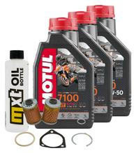 Paquete de inspección 3L 10W-50+filtro de aceite para BMW R 45 65 80 GS 450 - 800 ccm Año 1979 - 1990