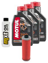 Paquete de inspección 3L 10W-50+filtro de aceite para BMW R 45 65 80 GS 450 - 800 ccm Año 1979 - 1990