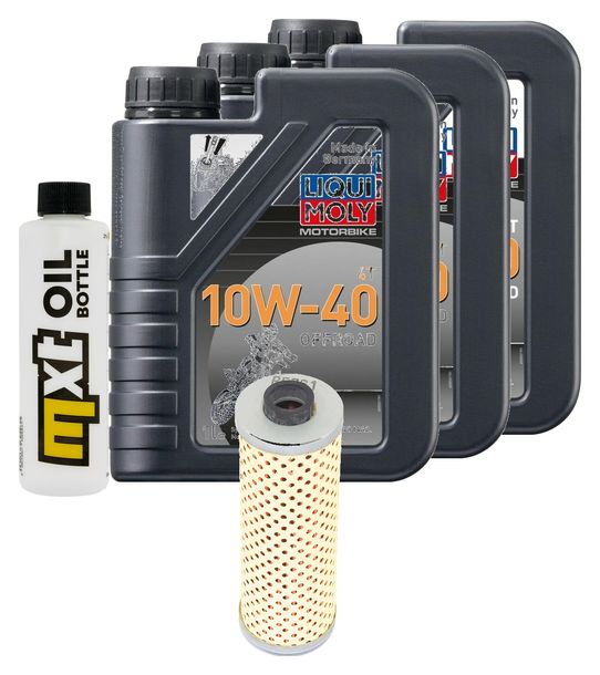 Ensemble d'inspection 3L 10W-40+filtre à huile pour BMW R 90 6 900 ccm Année 1973 - 1976