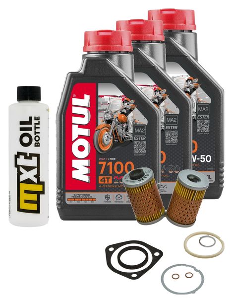 Inspektionspaket 3L 20W-50 + Ölfilter für BMW R 100 S T Touren 1000 ccm Bj. 1976 - 1980