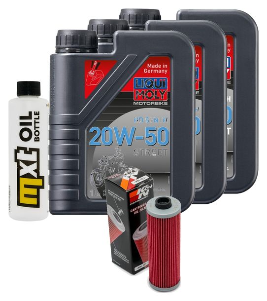 Inspektionspaket 3L 20W-50 + Ölfilter für BMW R 100 RS RT 1000 ccm Bj. 1977 - 1984